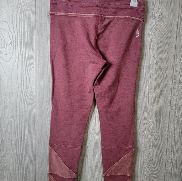 Free People Movement Pink Patchwork Leggings - Picture 4 of 4